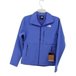 The North Face Apex Bionic Jacket XS Womens Indigo Plum Softshell Full Zip